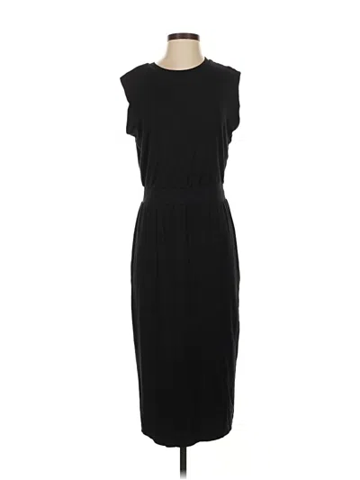 Pre-owned Athleta Casual Dress In Black