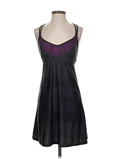 Pre-owned Athleta Casual Dress In Black