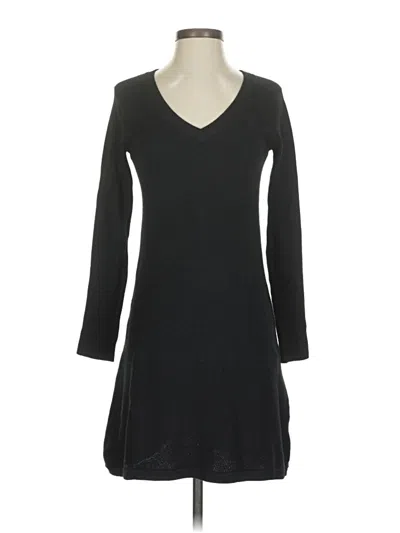 Pre-owned Athleta Casual Dress In Black