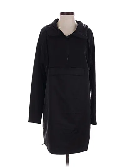 Pre-owned Athleta Casual Dress In Black