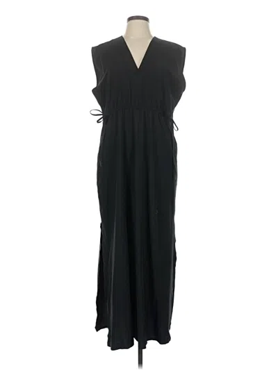 Pre-owned Athleta Casual Dress In Black