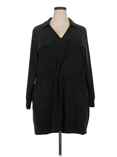 Pre-owned Athleta Casual Dress In Black