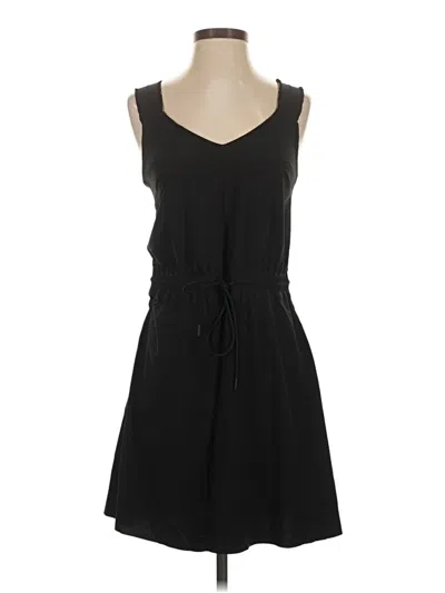 Pre-owned Athleta Casual Dress In Black