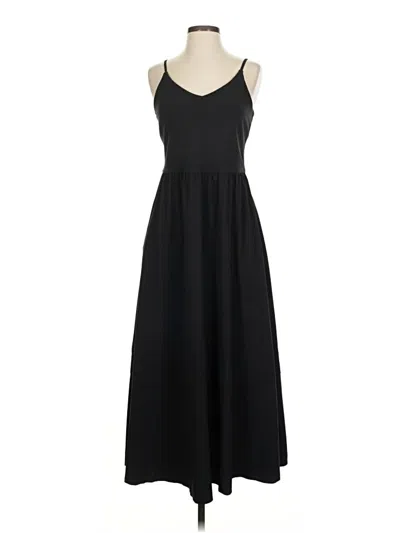 Pre-owned Athleta Casual Dress In Black
