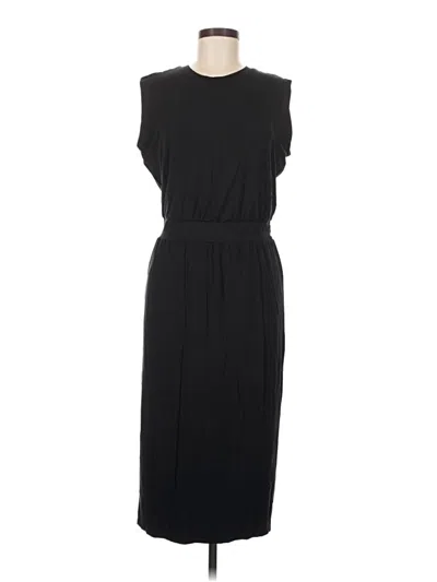 Pre-owned Athleta Casual Dress In Black