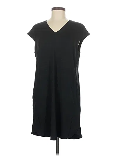 Pre-owned Athleta Casual Dress In Black