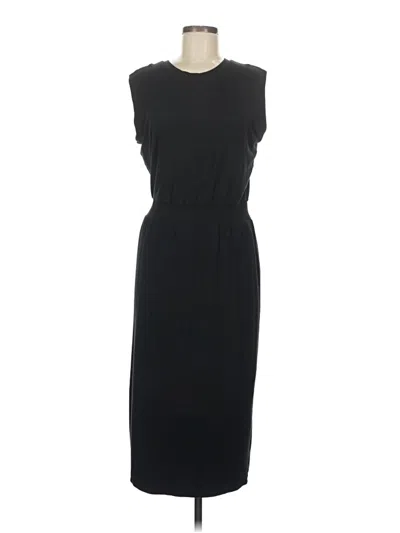 Pre-owned Athleta Casual Dress In Black