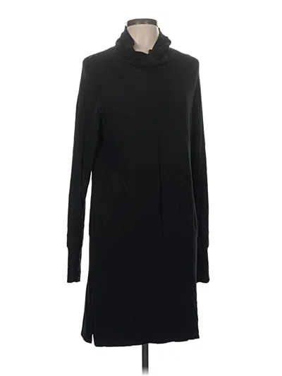 Pre-owned Athleta Casual Dress In Black
