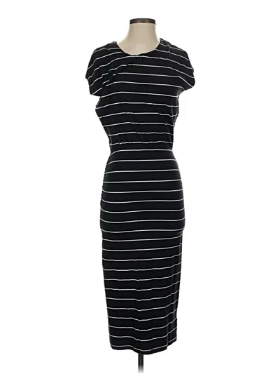 Pre-owned Athleta Casual Dress In Black