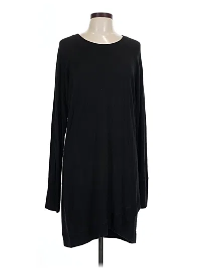 Pre-owned Athleta Casual Dress In Black