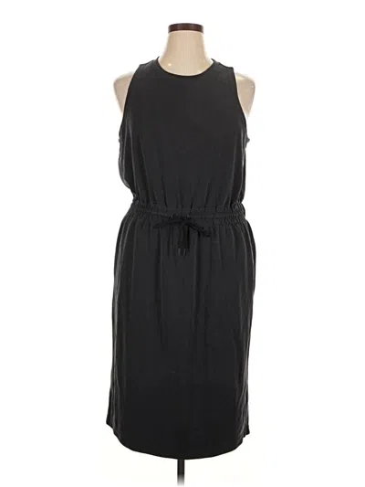 Pre-owned Athleta Casual Dress In Black