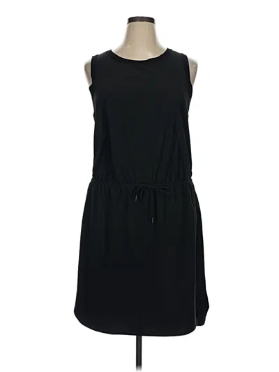 Pre-owned Athleta Casual Dress In Black