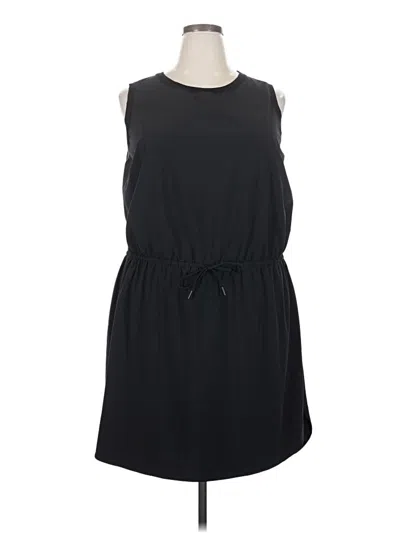 Pre-owned Athleta Casual Dress In Black