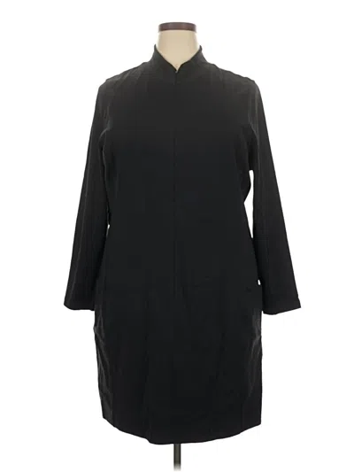 Pre-owned Athleta Casual Dress In Black
