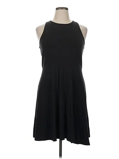 Pre-owned Athleta Casual Dress In Black