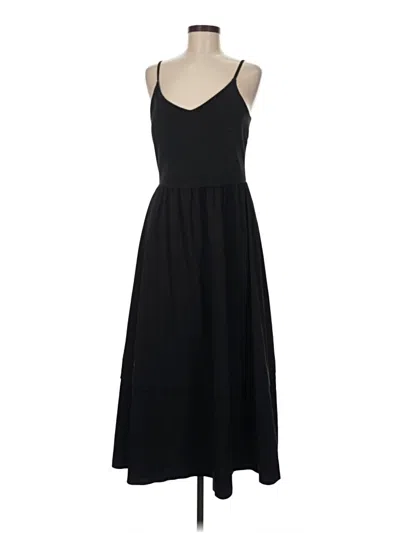 Pre-owned Athleta Casual Dress In Black