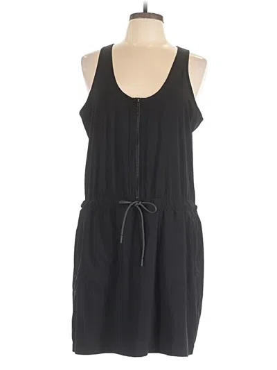 Pre-owned Athleta Casual Dress In Black