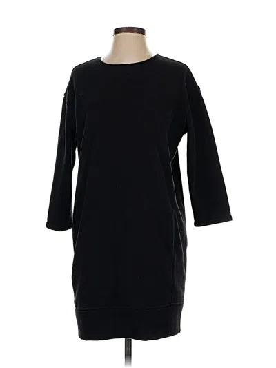 Pre-owned Athleta Casual Dress In Black