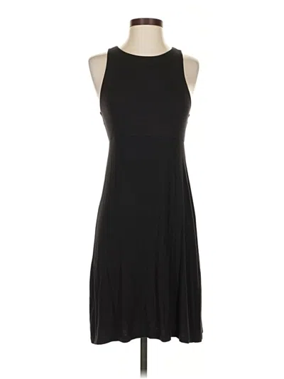 Pre-owned Athleta Casual Dress In Black