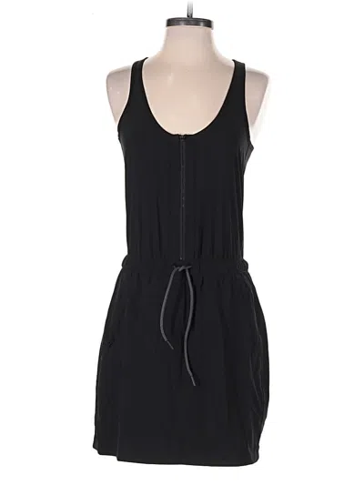 Pre-owned Athleta Casual Dress In Black