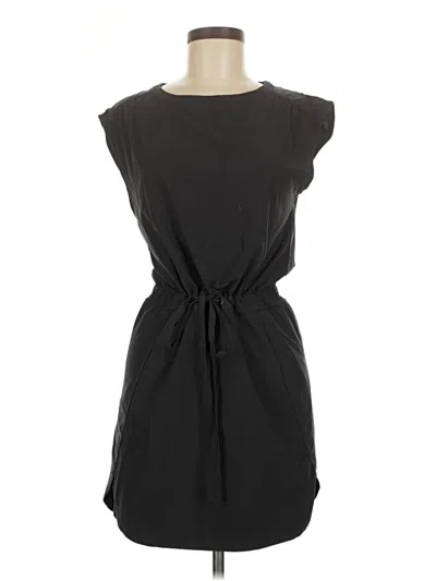Pre-owned Athleta Casual Dress In Black
