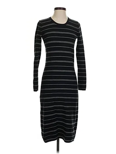 Pre-owned Athleta Casual Dress In Black