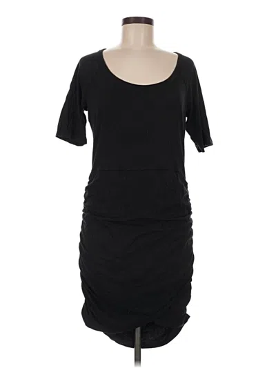 Pre-owned Athleta Casual Dress In Black