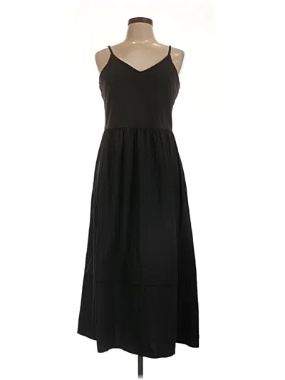 Pre-owned Athleta Casual Dress In Black