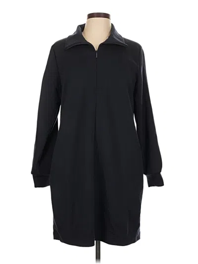 Pre-owned Athleta Casual Dress In Black