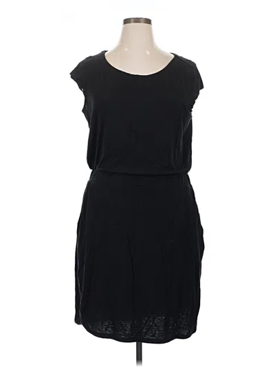 Pre-owned Athleta Casual Dress In Black