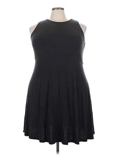 Pre-owned Athleta Casual Dress In Black
