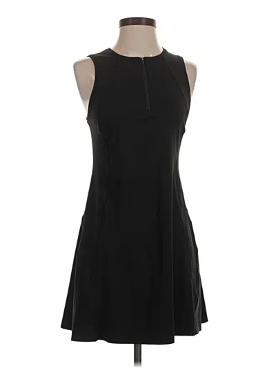 Pre-owned Athleta Casual Dress In Black