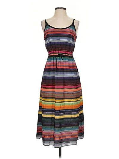 Pre-owned Athleta Casual Dress In Black