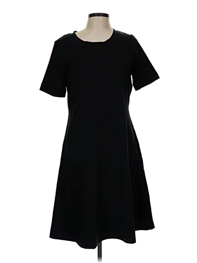 Pre-owned Athleta Casual Dress In Black