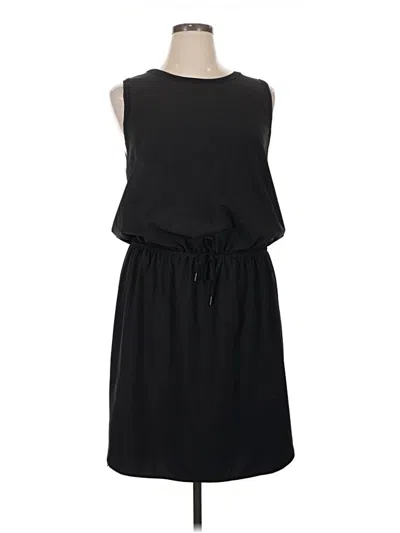 Pre-owned Athleta Casual Dress In Black