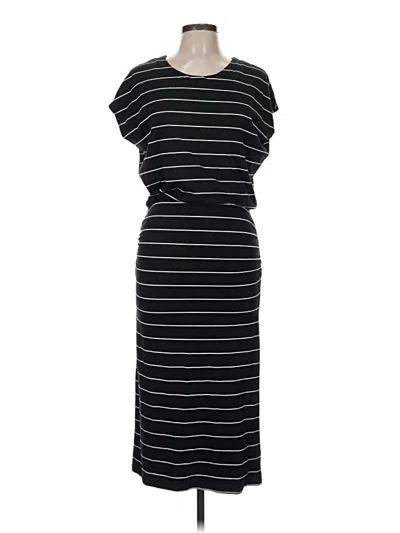 Pre-owned Athleta Casual Dress In Black