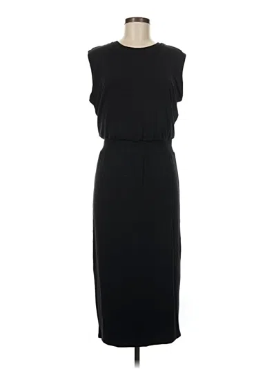 Pre-owned Athleta Casual Dress In Black
