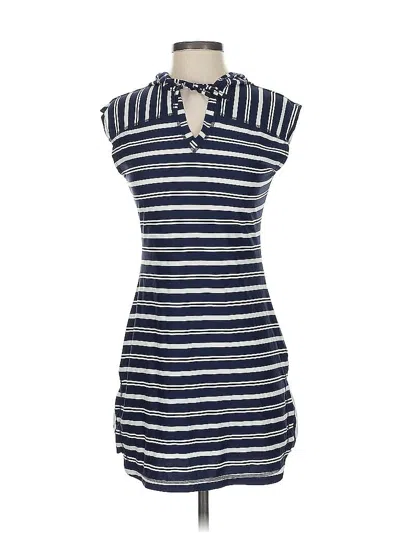 Pre-owned Athleta Casual Dress In Blue