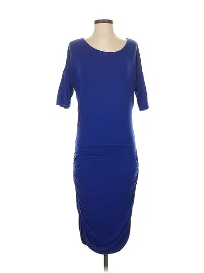 Pre-owned Athleta Casual Dress In Blue