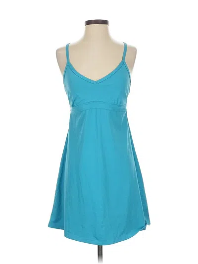 Pre-owned Athleta Casual Dress In Blue