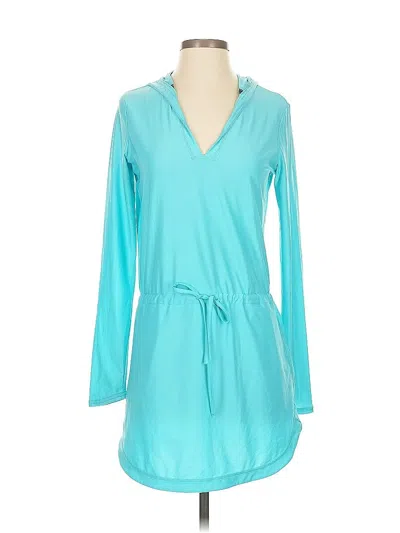 Pre-owned Athleta Casual Dress In Blue