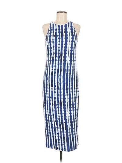 Pre-owned Athleta Casual Dress In Blue