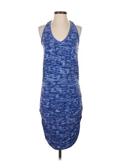 Pre-owned Athleta Casual Dress In Blue