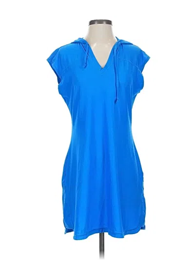 Pre-owned Athleta Casual Dress In Blue