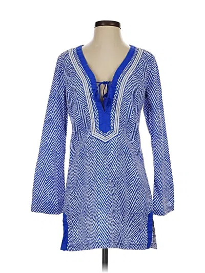 Pre-owned Athleta Casual Dress In Blue