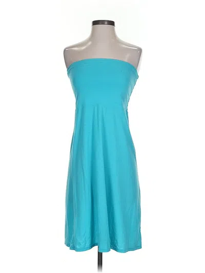 Pre-owned Athleta Casual Dress In Blue