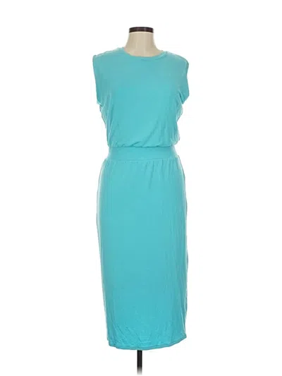 Pre-owned Athleta Casual Dress In Blue