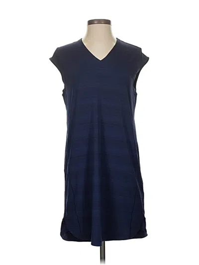 Pre-owned Athleta Casual Dress In Blue