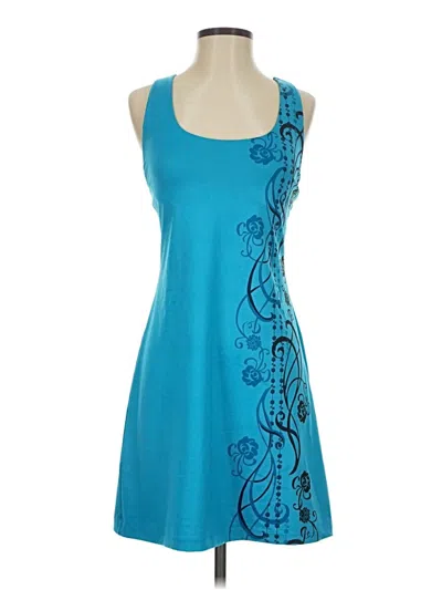 Pre-owned Athleta Casual Dress In Blue
