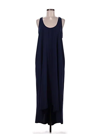 Pre-owned Athleta Casual Dress In Blue